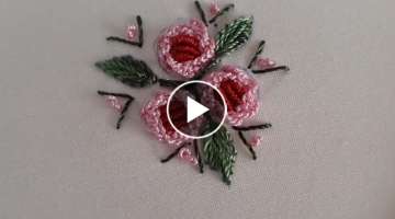 #Rokoko Nakışı Gül Nasıl Yapılır? #How to Make Rococo Embroidery Roses?