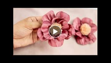 No Sew Fabric Flower- Make It and Love It by HandiWorks