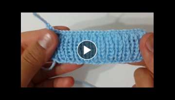 Örgü de kesme işlemi örgü dersleri detaylı anlatım knitting