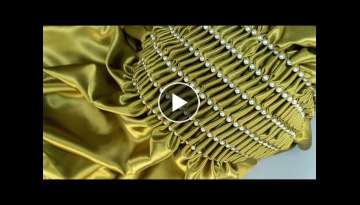 Easy Way to Smock Without Grids: Smocking in Fashion Design