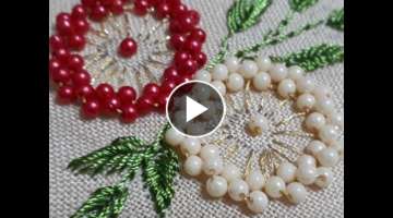 Boncuklu El Nakışı Nasıl Yapılır ? (How to Make Beaded Hand Embroidery?)
