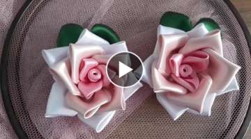 Havlu ve Seccadelere harika ,kolay çiçek yapımı-easy flower making