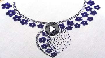 Very simple kurti neck design stitching tutorial part-1, Simple and easy neck design stitch