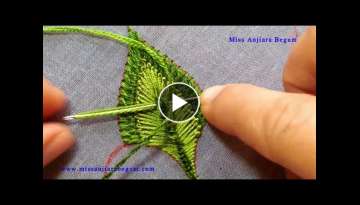 Hand Embroidery Creative Work||Fancy Embroidery Designer||Anjiara's Creation, Cute Embroidery-298