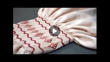 Beaded Smocking with Embroidery - Fashionable Dress Making Projects
