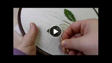 #Rokoko nakışlı yaprak nasıl yapılır ? How to make a rococo embroidered leaf?