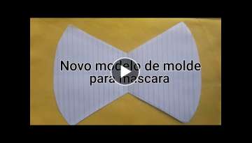 Novo Molde de Máscara Anatômica by Sandra Monteiro