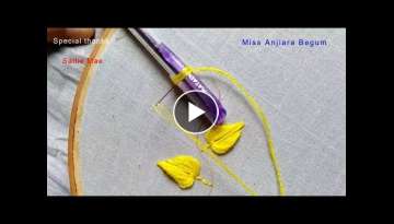 Some Cute Hand Embroidery With Tips and Tricks, Styling Embroidery-71,Embroidery video, #Miss_A