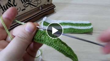 #Crochet - Yazlık yelek ,etol şallar için harika bir model - Etol, shawl pattern