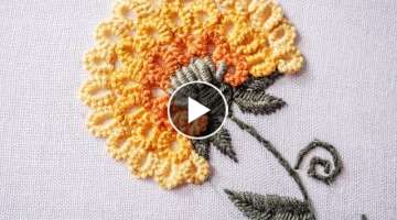 Hand Embroidery | Stitching Tutorial by Hand | HandiWorks #89