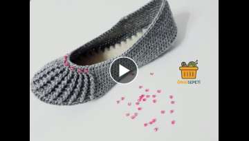 Bayan patik yapımı|how to make a ladies booty | knitting